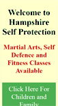 Mobile Screenshot of hampshireselfprotection.co.uk